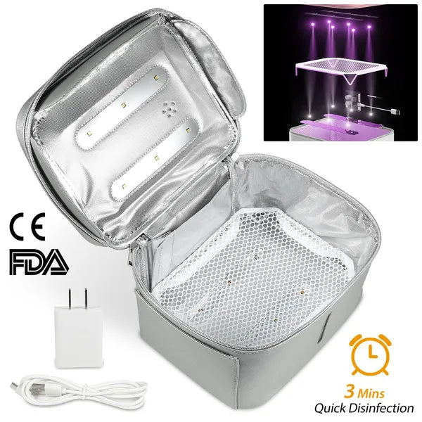 UV Desinfektionstasche mit LED-Licht