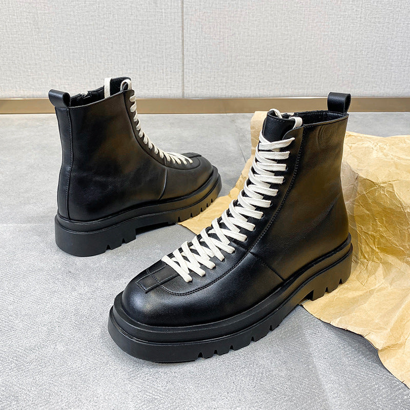 Britische High-Top Schuhe