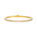 Tennis-Halskette mit Zirkonia-Einlagen – Bild 1 | LuxeStyle