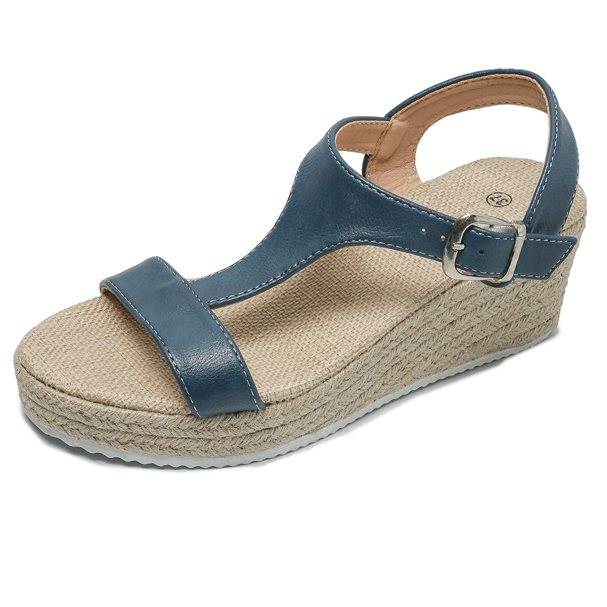 Sommer-Sandalen mit Keilabsatz