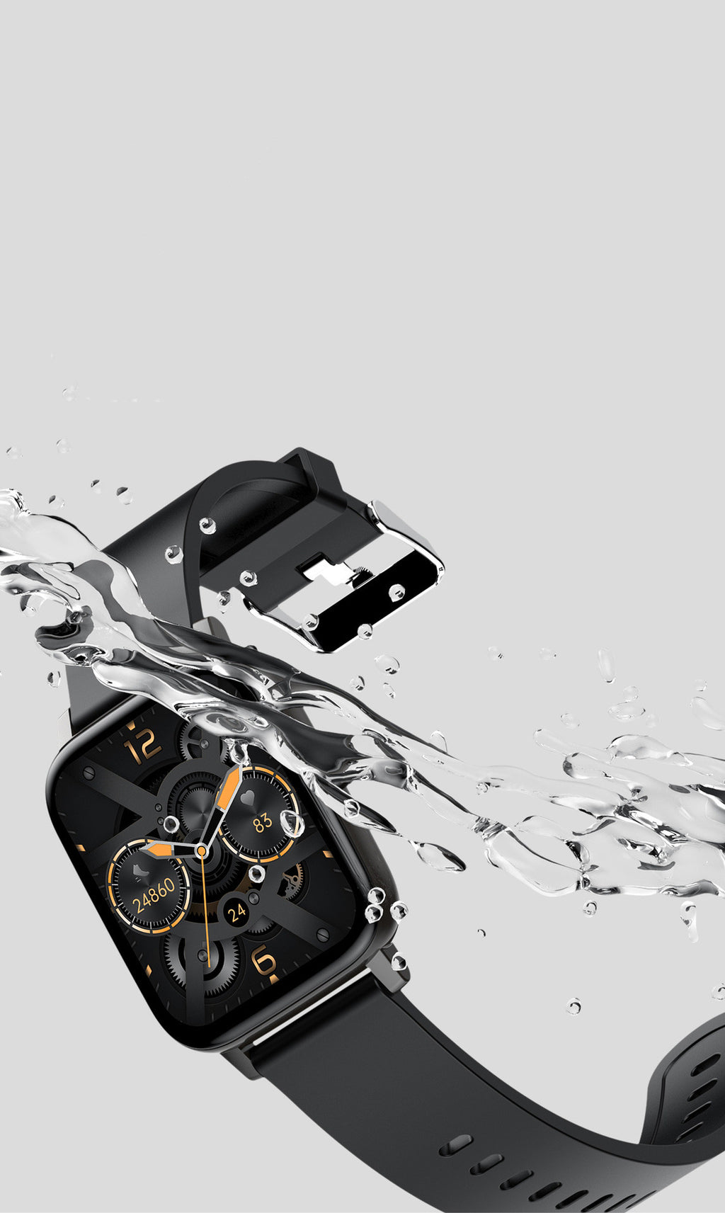 H80 Smartwatch mit EKG- und Blutsauerstoffmessung – Bild 6 | LuxeStyle