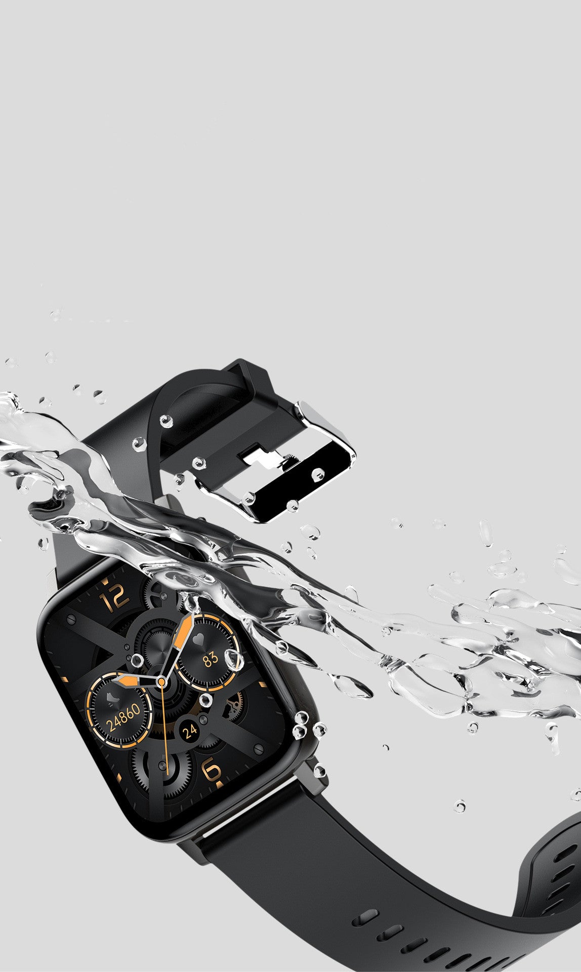 H80 Smartwatch mit EKG- und Blutsauerstoffmessung – Bild 6 | LuxeStyle