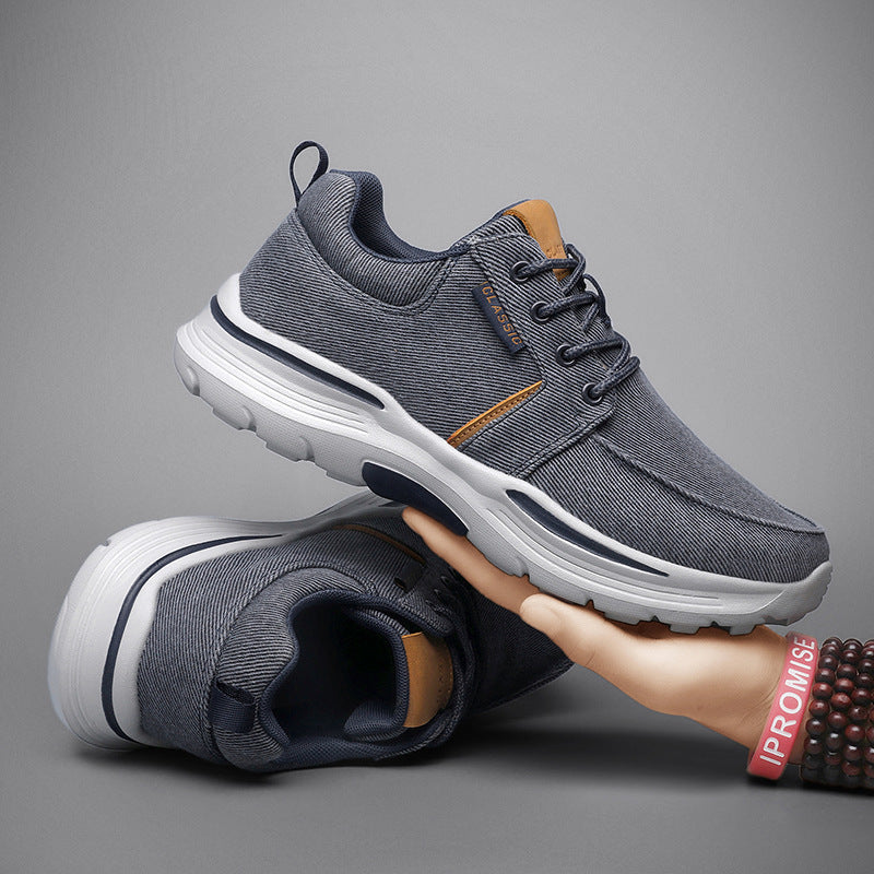 Canvas Schnür-Sneaker für Herren – Bild 12 | LuxeStyle
