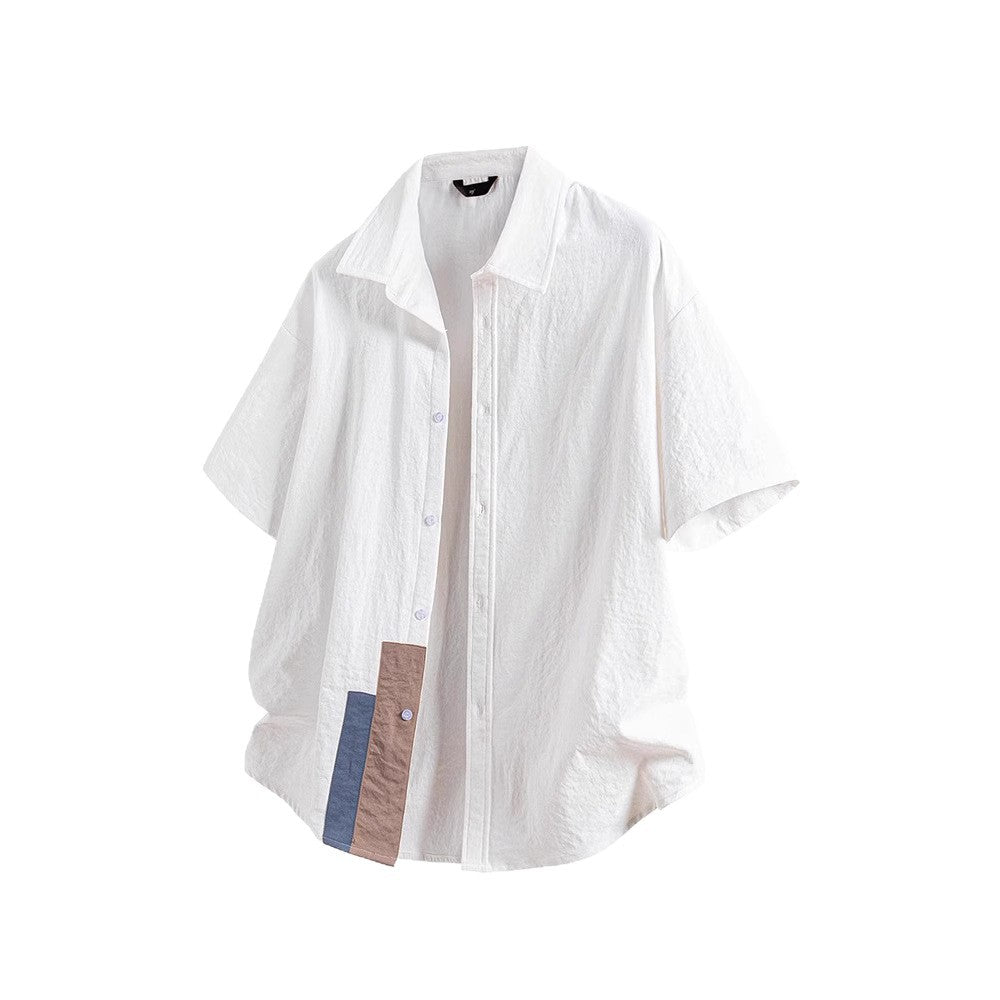 Herren Kurzarm-Shirt Sommer Casual Dünn – Bild 2 | LuxeStyle