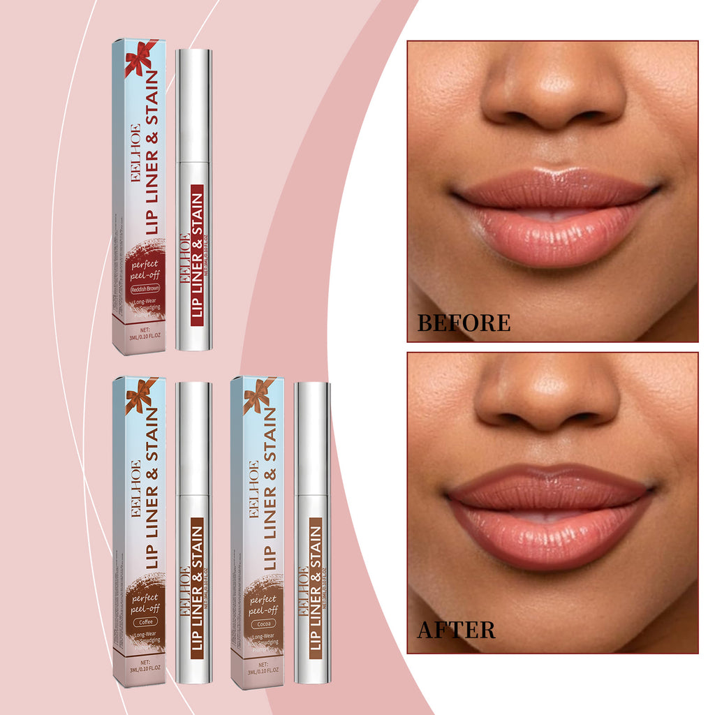 Peel-off Lip Gloss Rotbraun 3ml – Ansicht 2