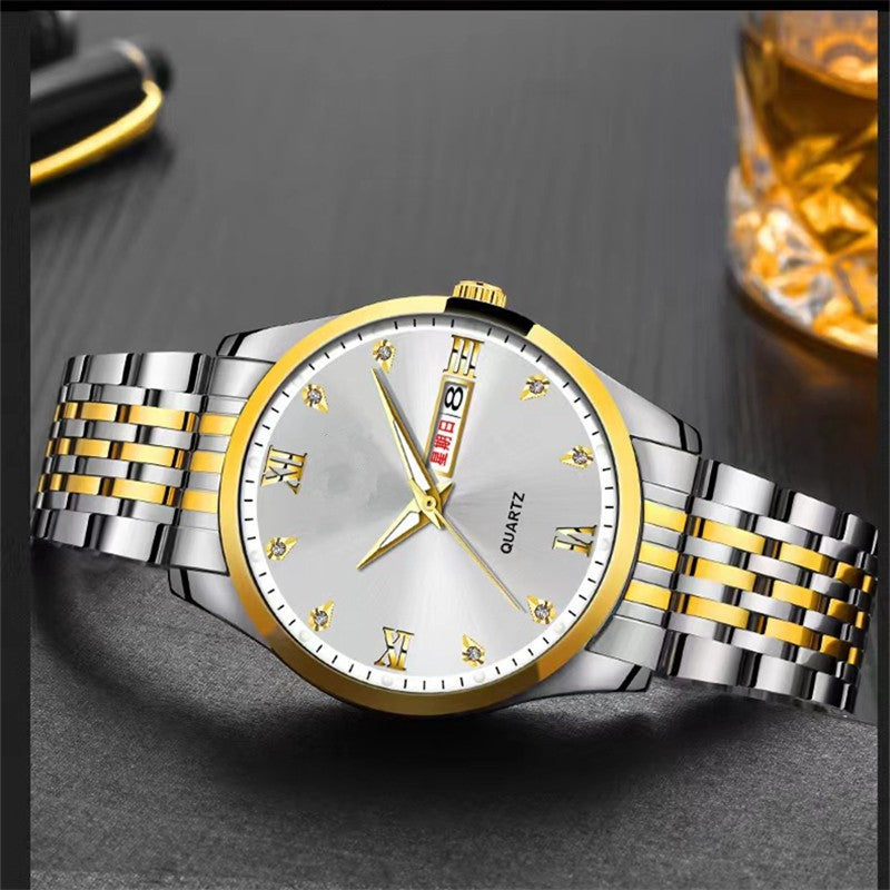 Herrenuhr, wasserdicht, quarz, leuchtend – Bild 8 | LuxeStyle