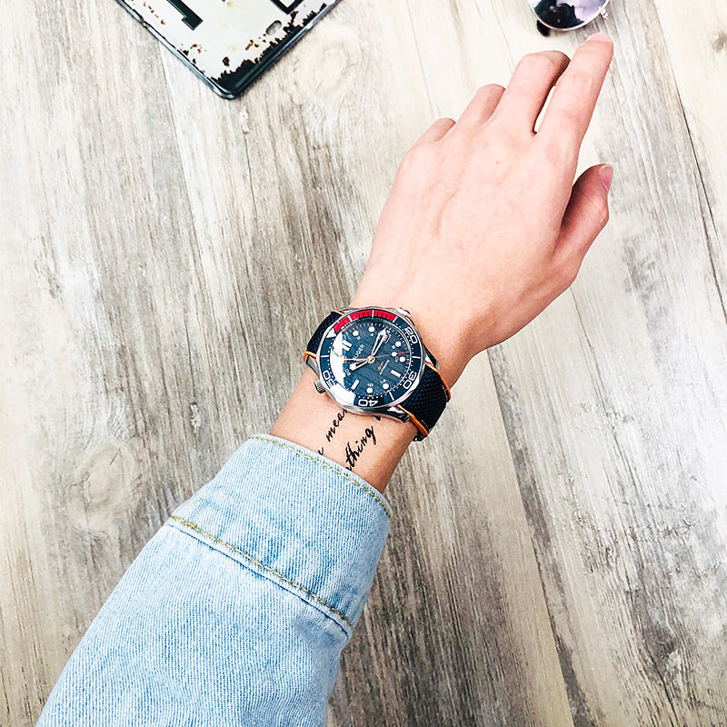 Armbanduhr mit Dualzeit-Anzeige | LuxeStyle