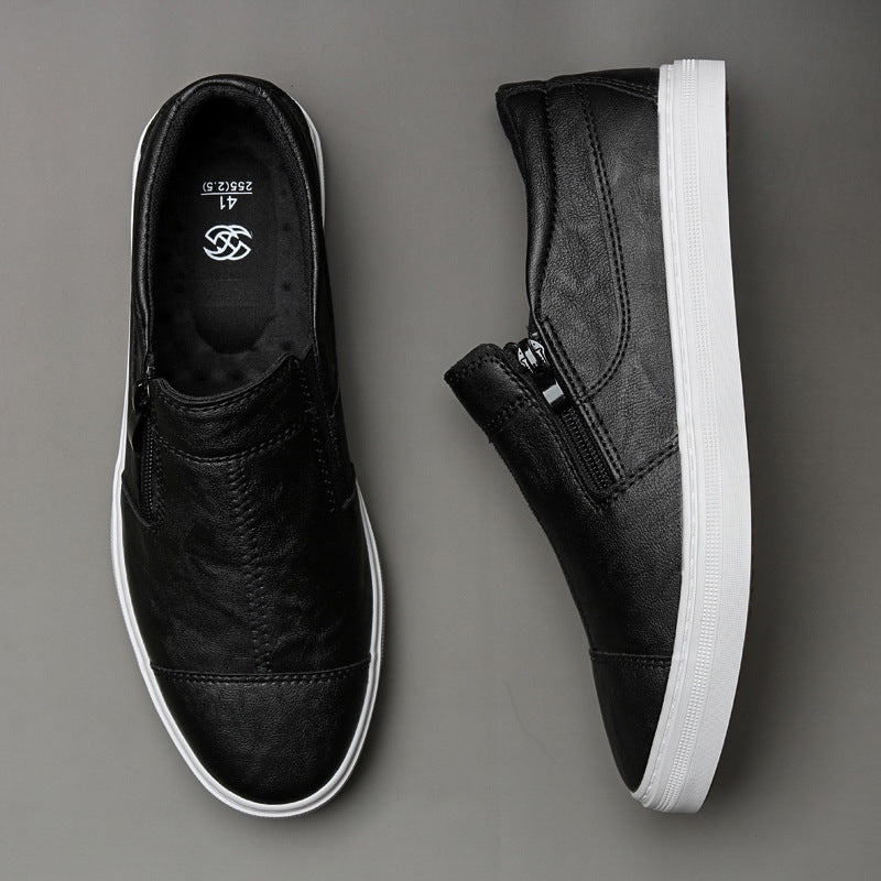 Herren-Slipper aus Kunstleder – Bild 6 | LuxeStyle