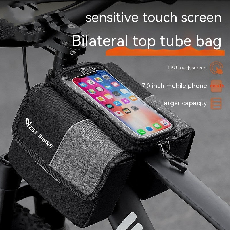 Velo-Rahmentasche fürs Smartphone