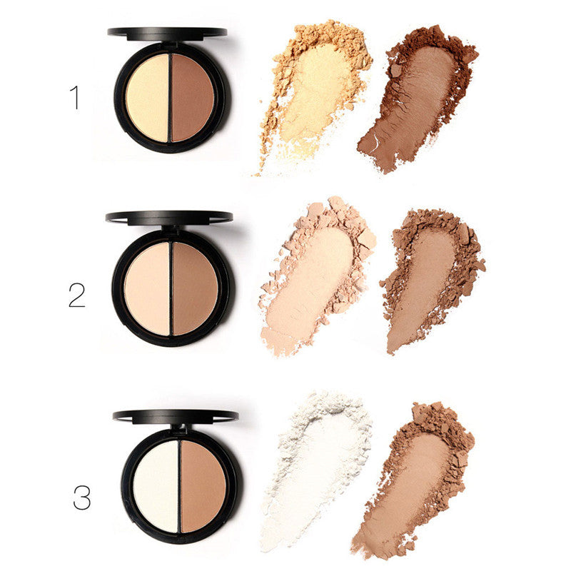 Bronzer & Highlighter Palette 18x75 mm | LuxeStyle