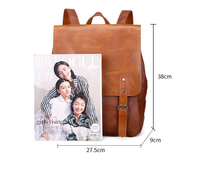 PU-Leder-Reiserucksack für Männer – Bild 3 | LuxeStyle