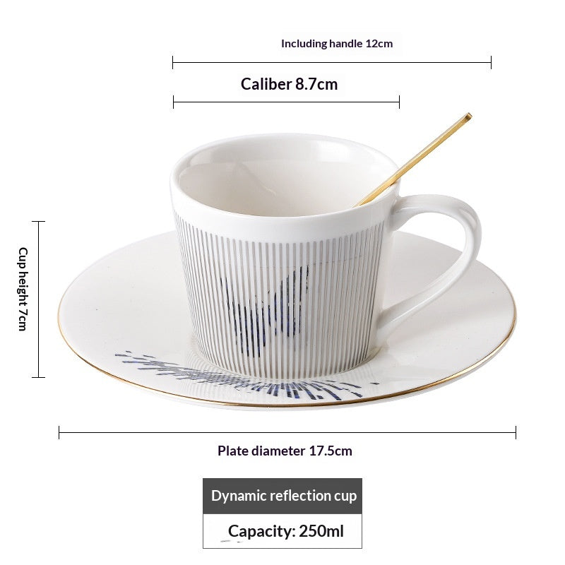 Dynamische Reflexion Keramik-Kaffeetasse