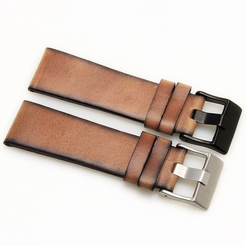 Lederarmbanduhr mit Vintage-Rindsleder – Bild 4 | LuxeStyle