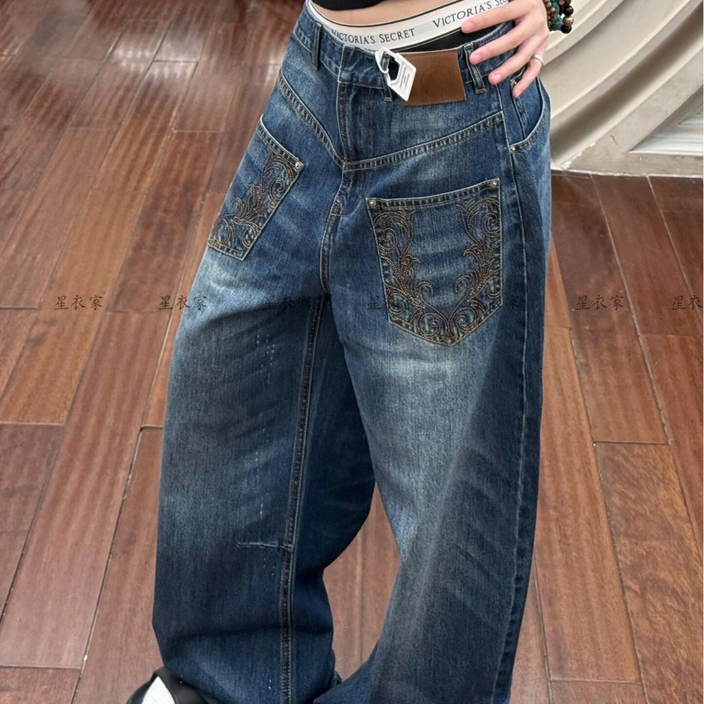 Retro-Hose straight-leg