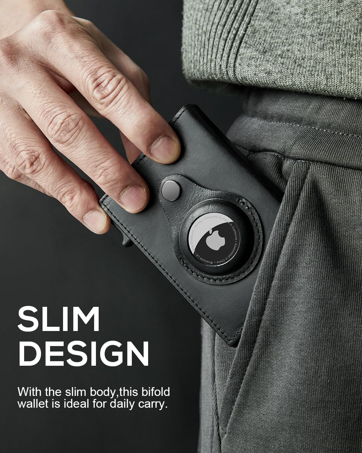 Smart Wallet mit Airtag-Halter
