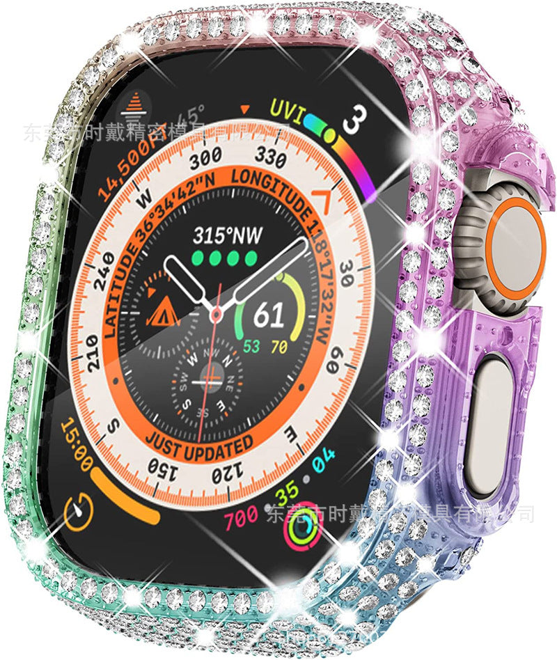 Schutzhülle für Smartwatch, Full Diamond Cut-out