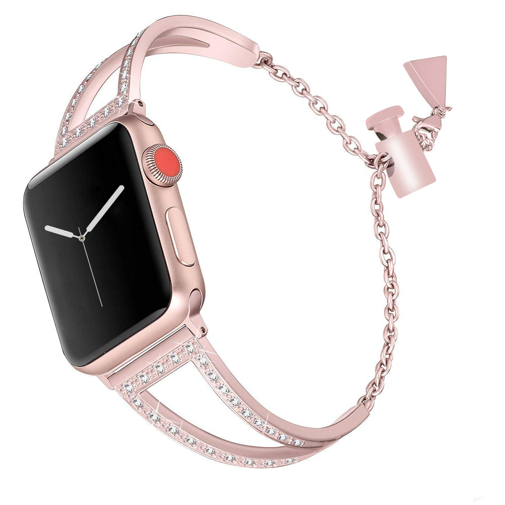 Edles Uhrenarmband mit Strasssteinen | LuxeStyle