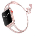 Edles Uhrenarmband mit Strasssteinen | LuxeStyle