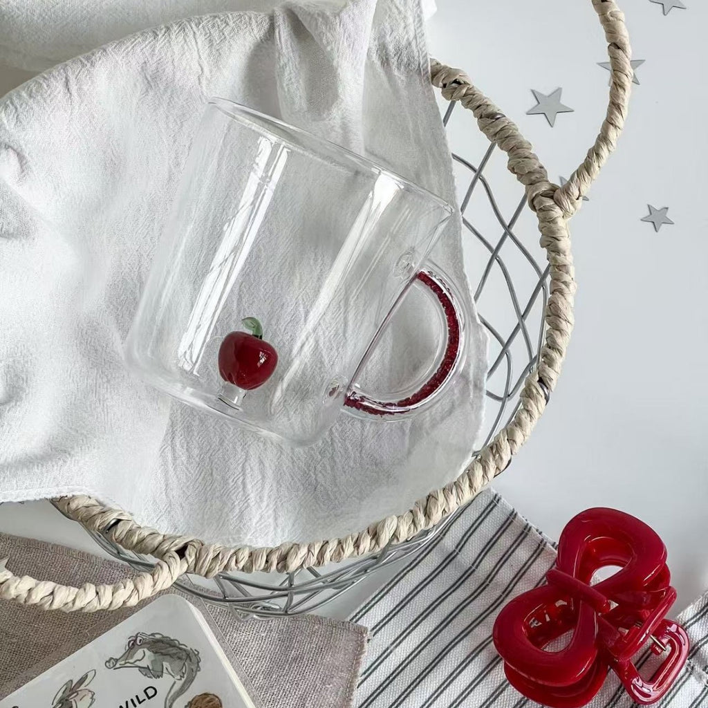 Hitzebeständiges Borosilikatglas mit Henkel – Bild 1 | LuxeStyle