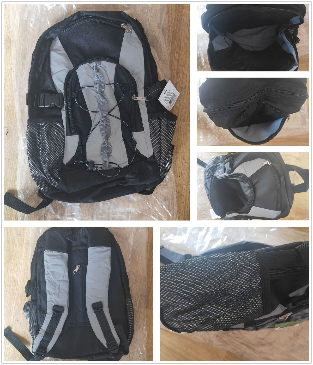Reflektierender Doppel-Schulterrucksack – Bild 11 | LuxeStyle