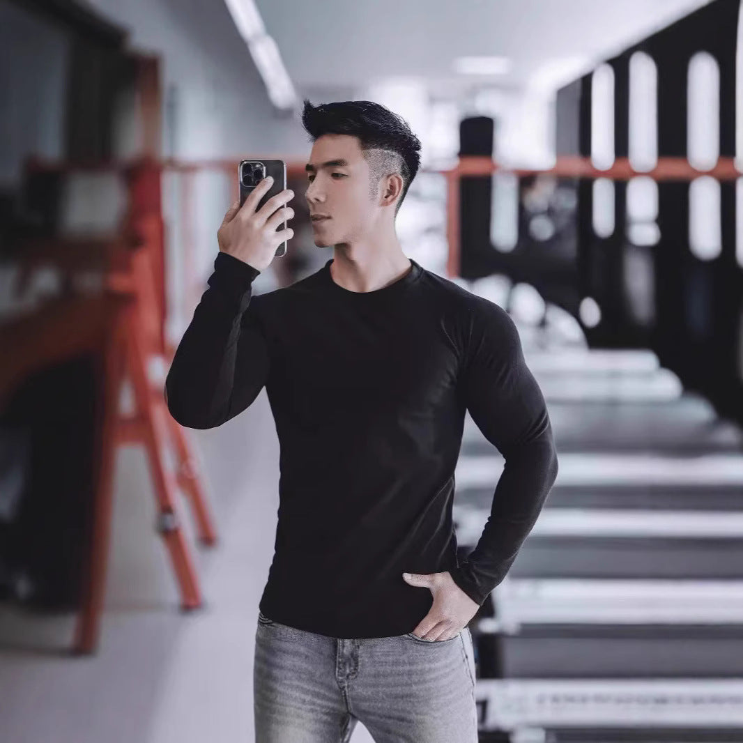 Herren Thermo-Shirt mit hohem Kragen – Bild 2 | LuxeStyle