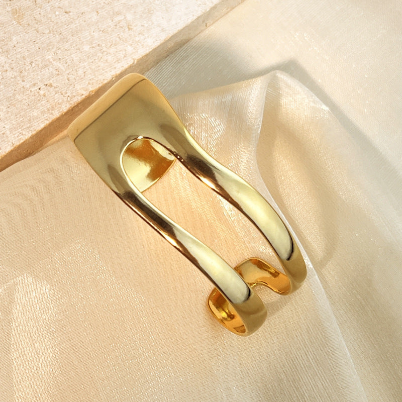 Glattes Minimalist Armband Damen