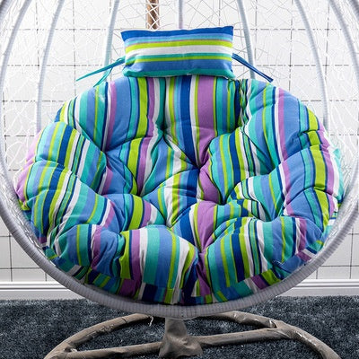 Rundes Rattan-Hängesesselkissen | LuxeStyle