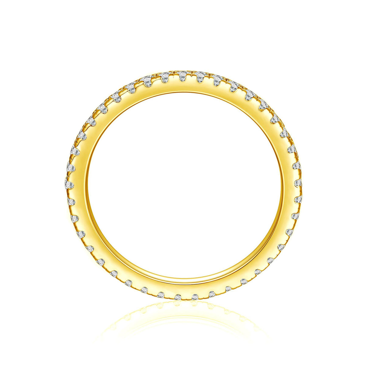 Vollkristall Ring aus S925 Sterlingsilber | LuxeStyle