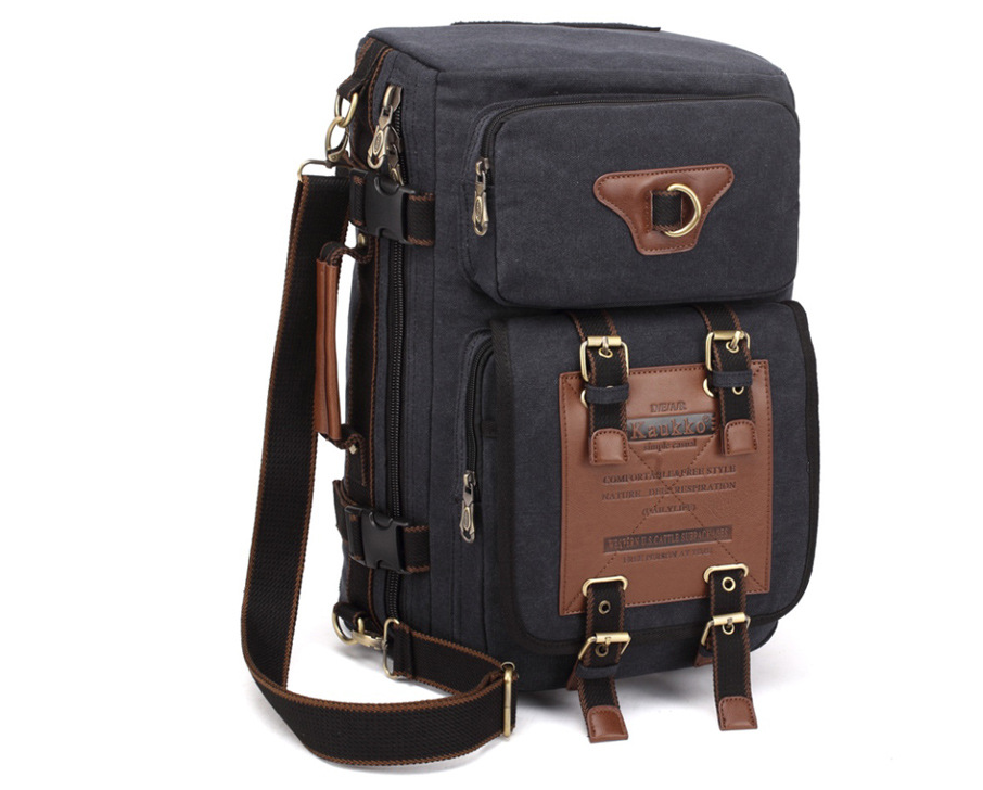 Berk – Grosser Canvas-Reiserucksack – Bild 10 | LuxeStyle