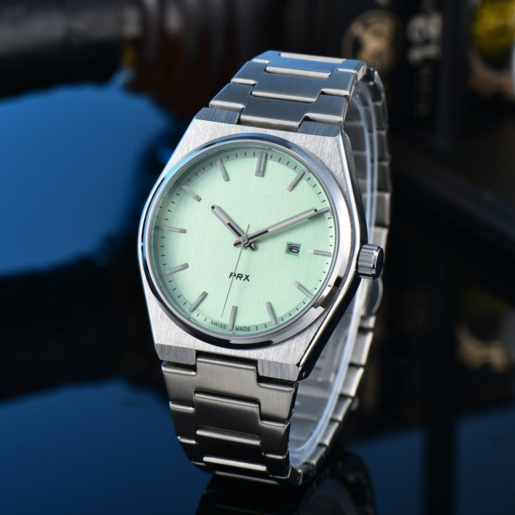 Elegante Herrenquarzuhren mit Stahlband