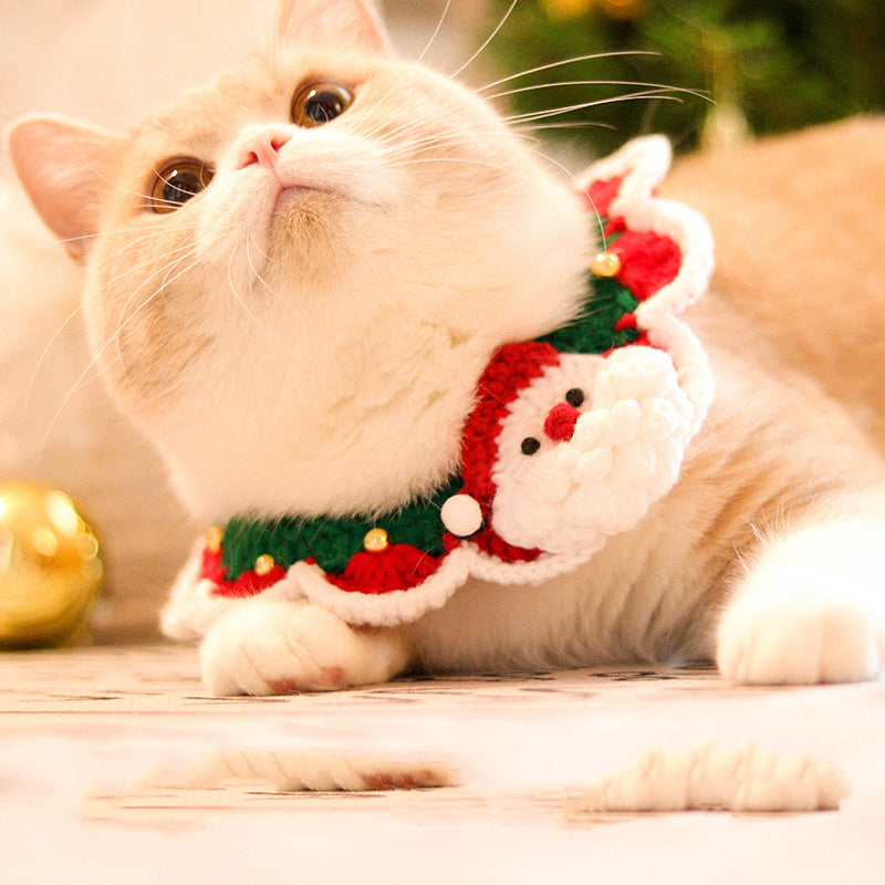 Gestricktes Hundehalstuch im Weihnachtslook – Bild 5 | LuxeStyle