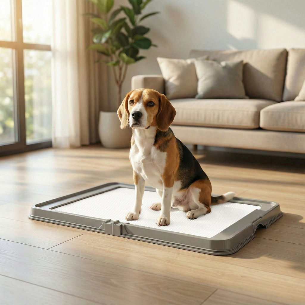 Faltbarer Pee Pad Halter für Hunde