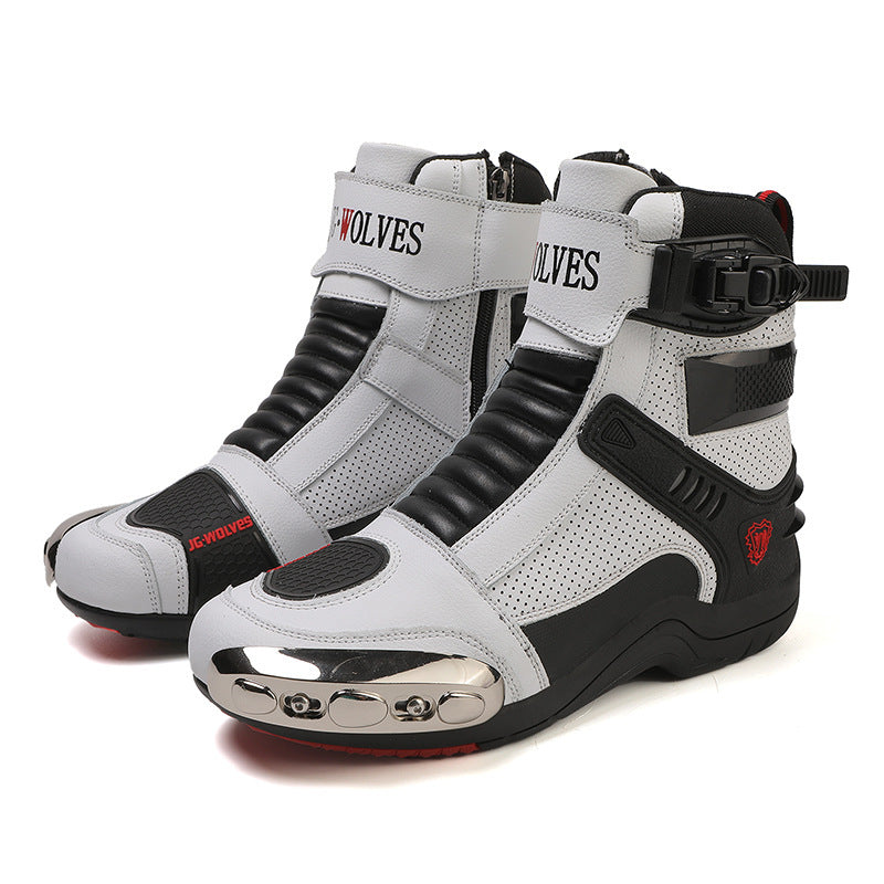 Wasserdichte Motorradstiefel aus Vollnoppenleder – Bild 7 | LuxeStyle