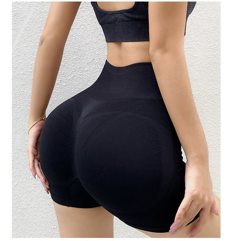 Fitness-Yoga-Shorts mit Lift-Effekt