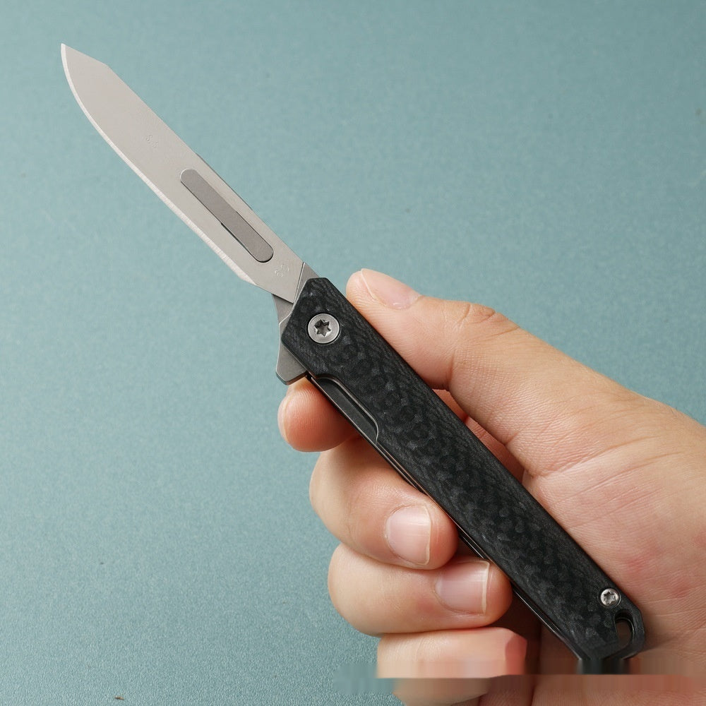 Neu gestaltet Ausklappmesser Edelstahl