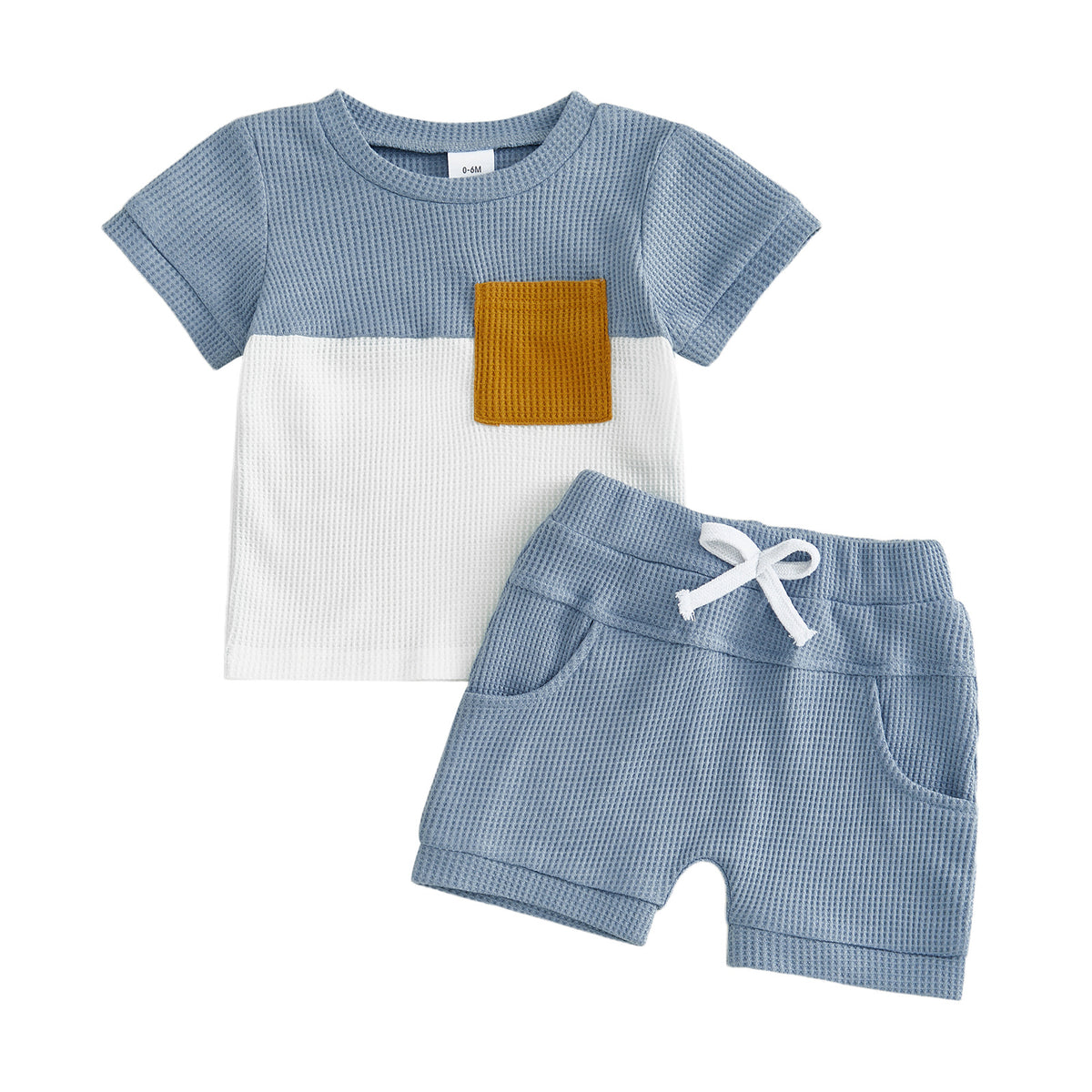 Baby-Sommer-Set mit Oberteil und Shorts – Bild 2 | LuxeStyle