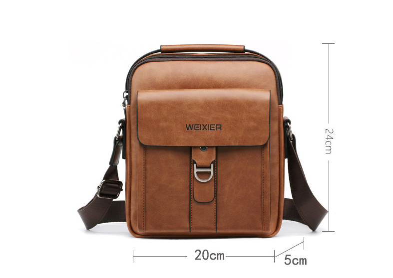 Messenger-Tasche aus PU-Leder – Bild 2 | LuxeStyle