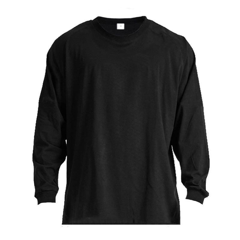 Muskelpassende Langarm-T-Shirt – Bild 7 | LuxeStyle