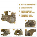 Atmungsaktive Stahlgitter-Maske