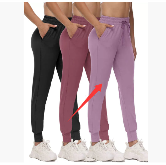 Hochtaillierte Leisure Yogahose Damen