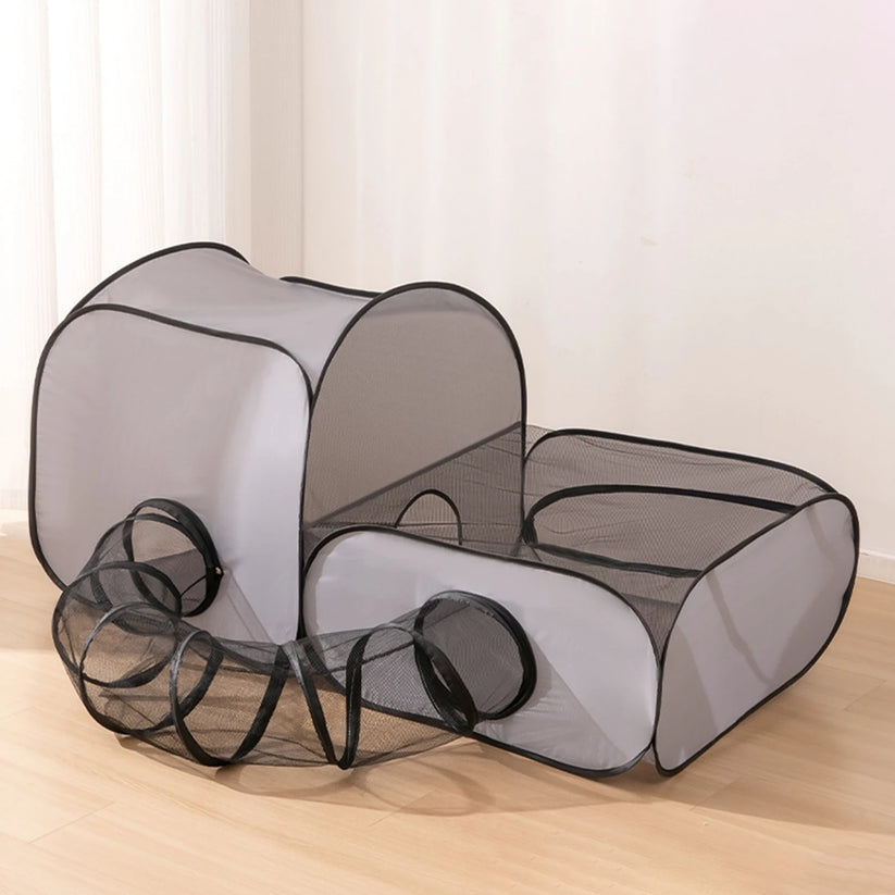 Graues Katzen-Nest – atmungsaktiv & wasserdicht – Bild 3 | LuxeStyle