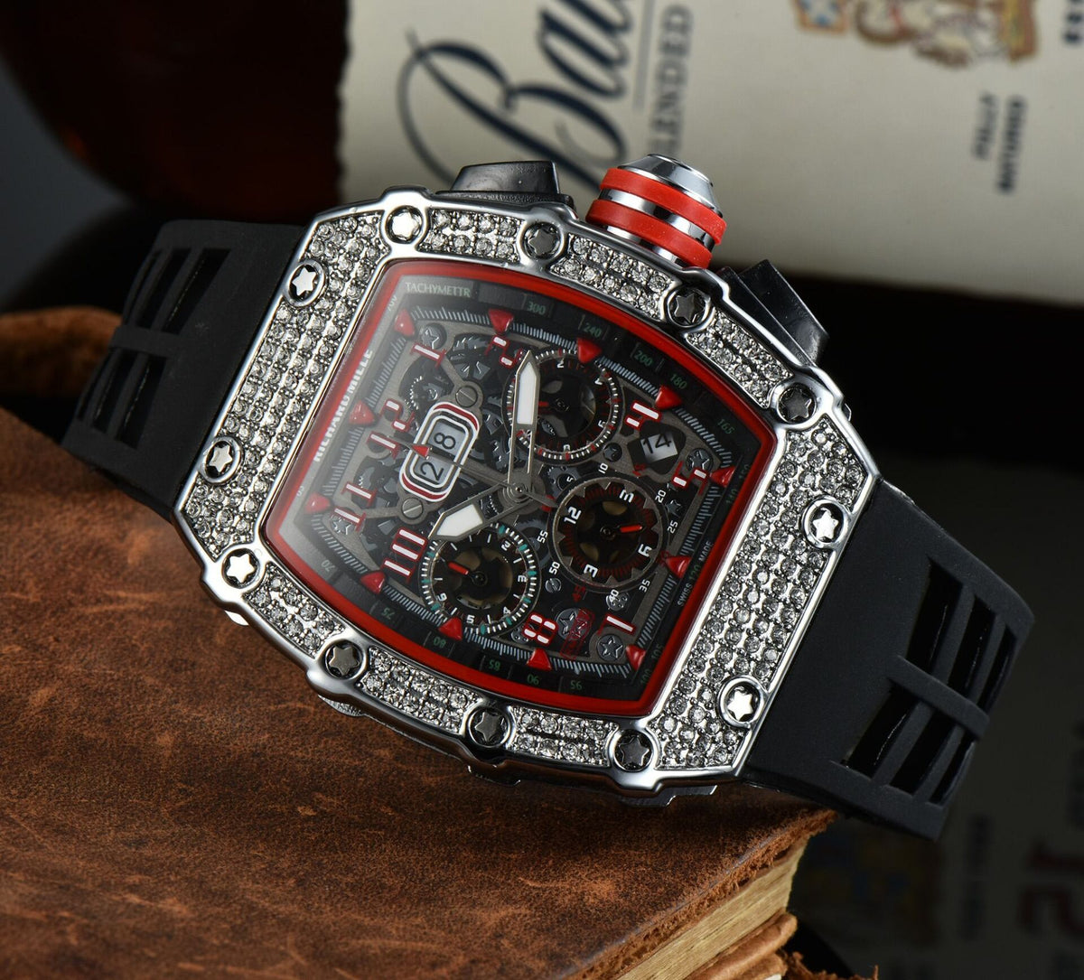 Herrenuhr mit Datumsanzeige und Leuchtfunktion – Bild 4 | LuxeStyle