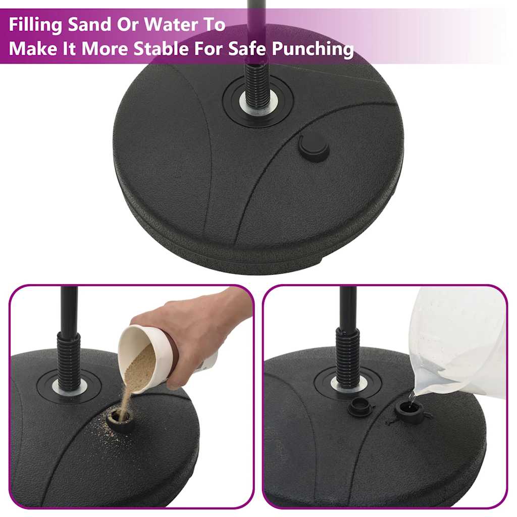Punching Ball Set mit Standfuss & Boxhandschuhen