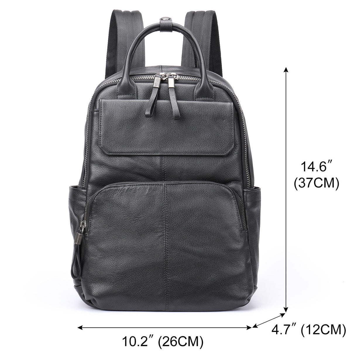 Business Rucksack aus Echtleder – Bild 6 | LuxeStyle
