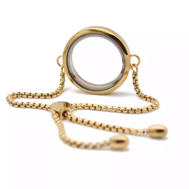 Gau Box Armband mit Goldfaden-Drehung – Bild 6 | LuxeStyle