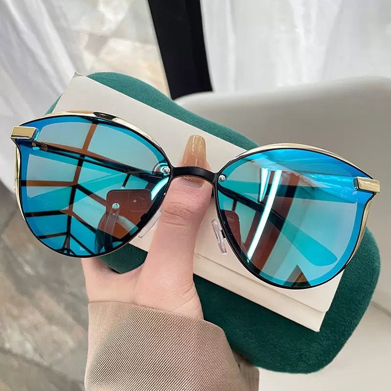 Sonnenbrille «Mirage» · Cat-Eye, verspiegelt