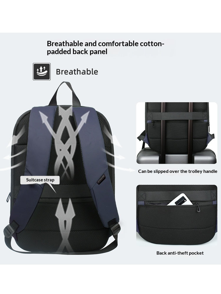 Erweiterbarer Pendler-Rucksack für Laptops – Bild 5 | LuxeStyle