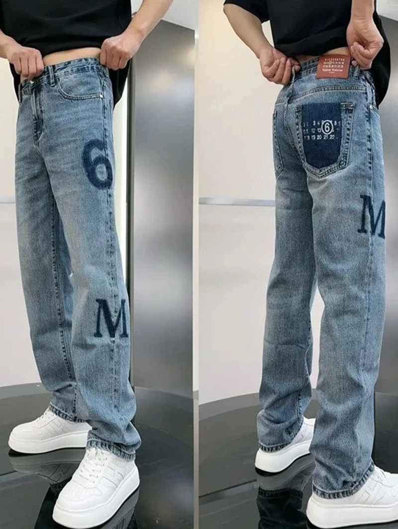 Gerade geschnittene Herren-Hosen