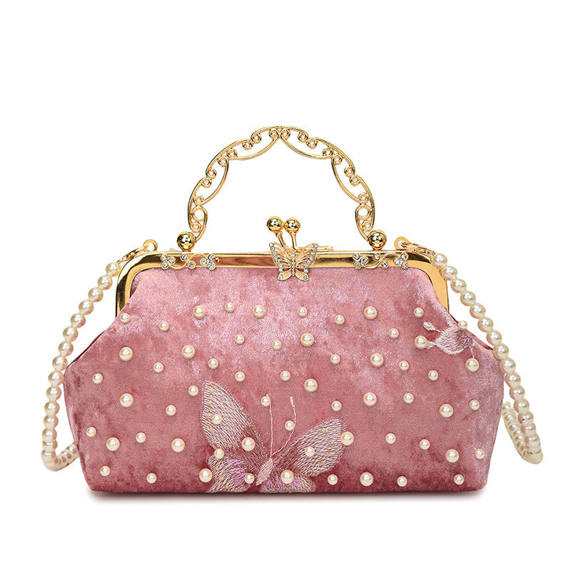 Vintage Abendtasche mit Perlen – Bild 2 | LuxeStyle