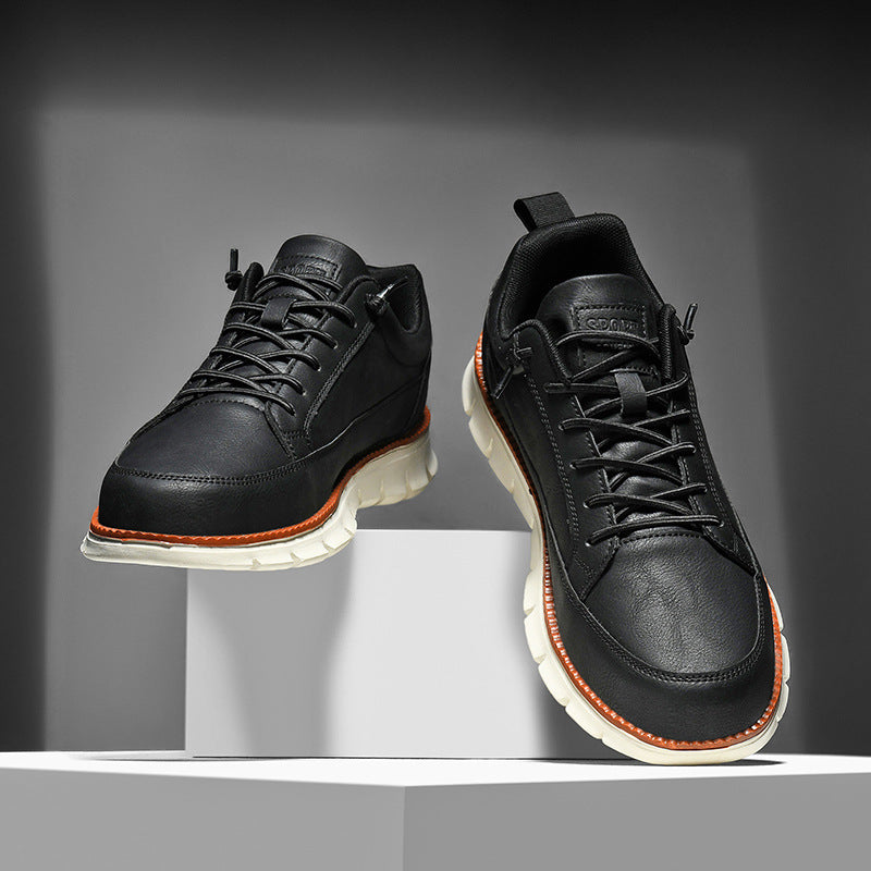 Weisses Sneaker-Schuh Paar für Herren – Bild 5 | LuxeStyle